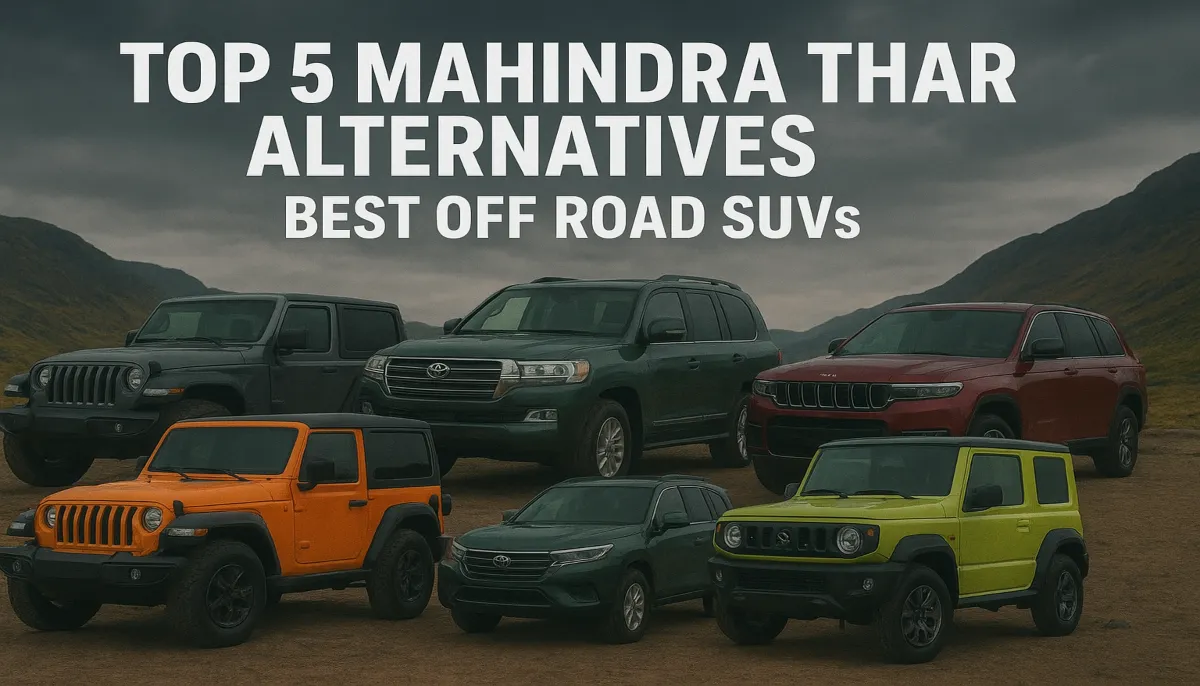 Mahindra Thar Alternatives 2025