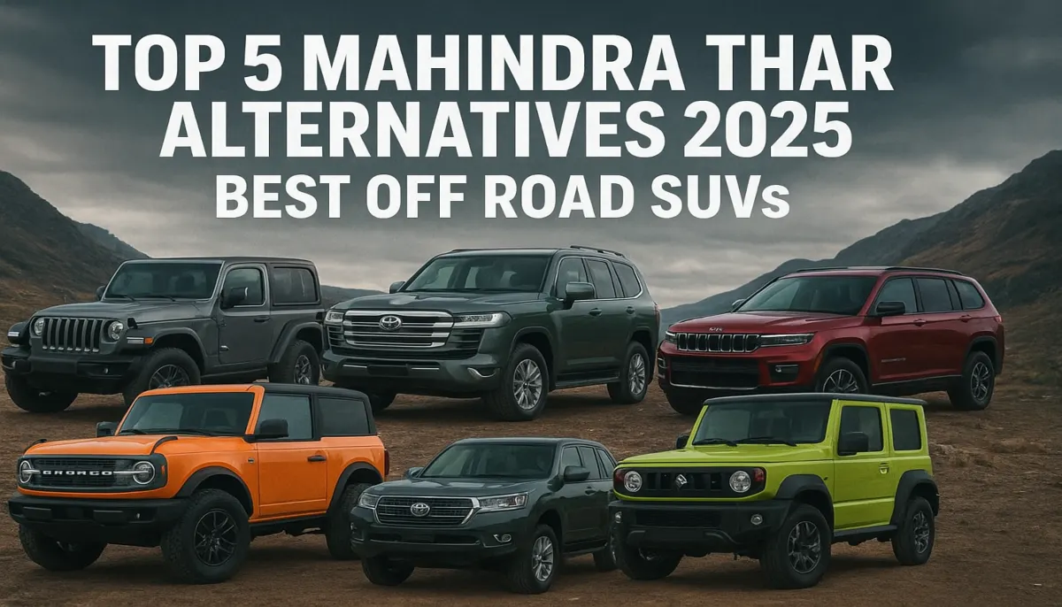 Mahindra Thar Alternatives