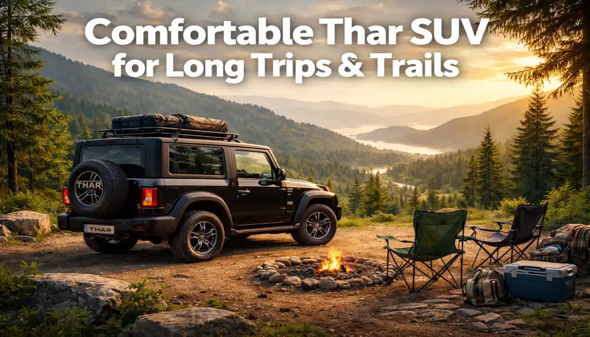 Comfortable SUV for Long Trips and Trails