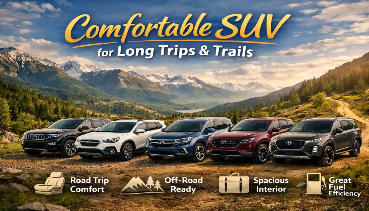 Comfortable SUV for Long Trips and Trails