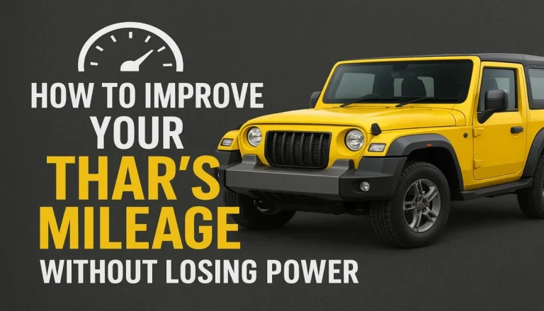 Mahindra Thar Mileage