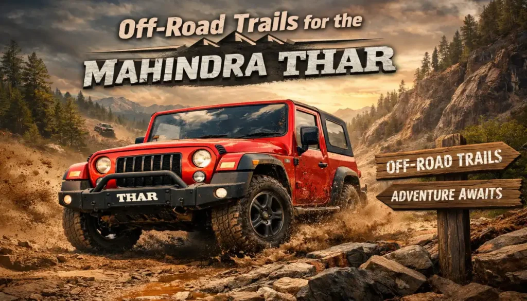 Off Road Trails Mahindra Thar