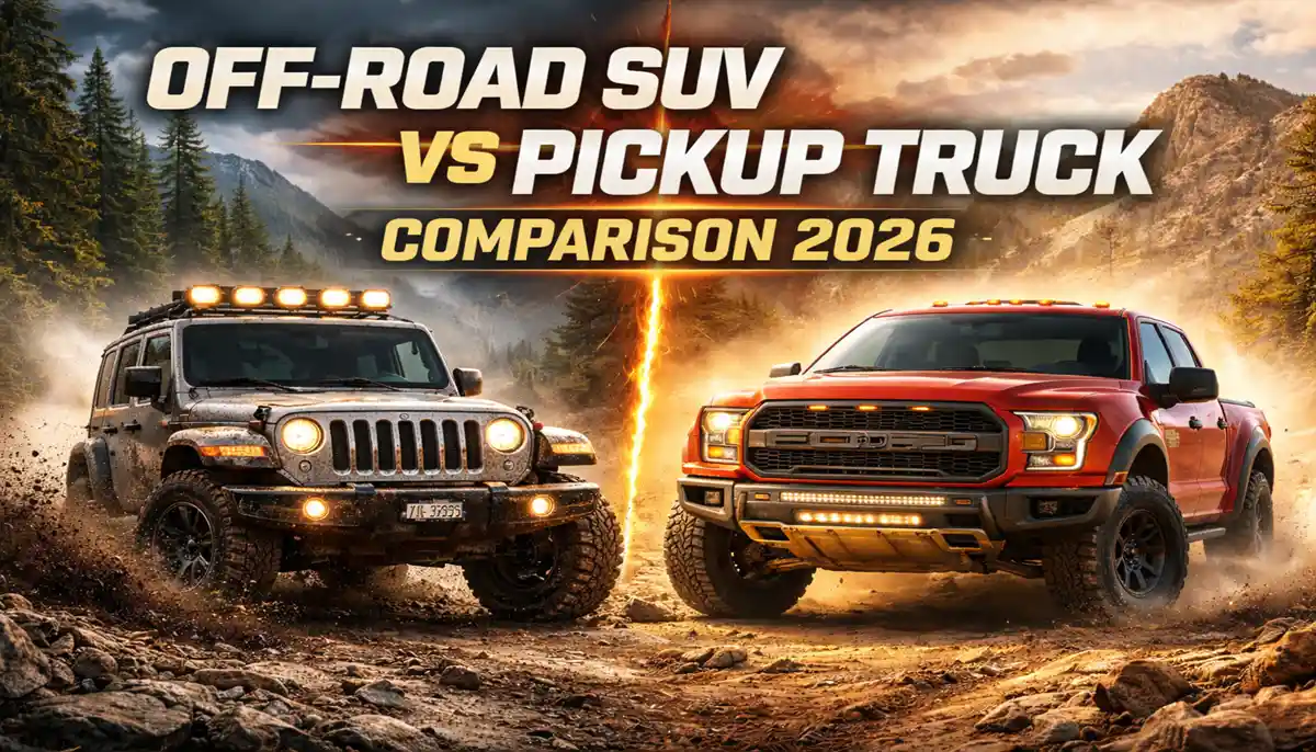 Off Road SUV vs Pickup Truck