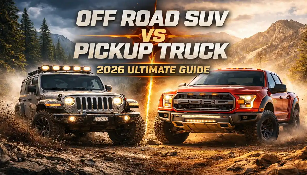 Off Road SUV vs Pickup Truck