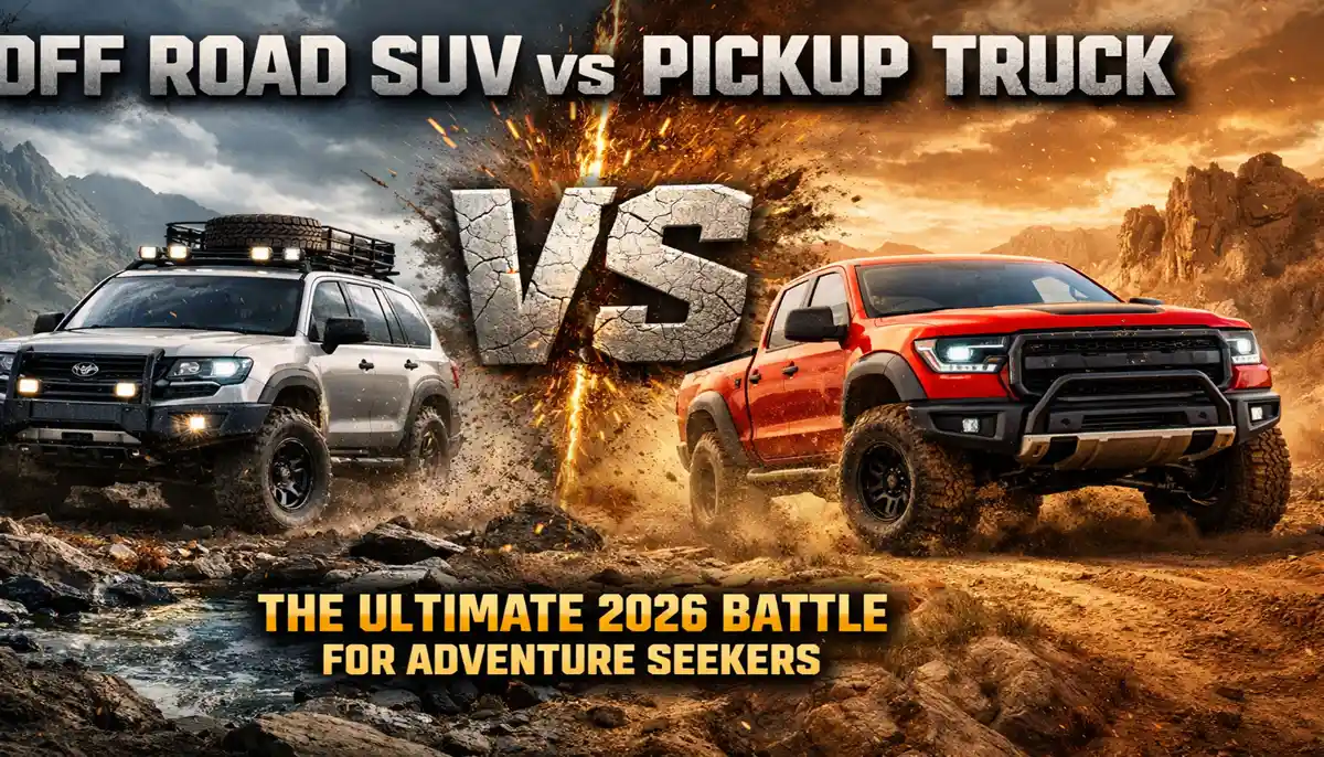 Off Road SUV vs Pickup Truck