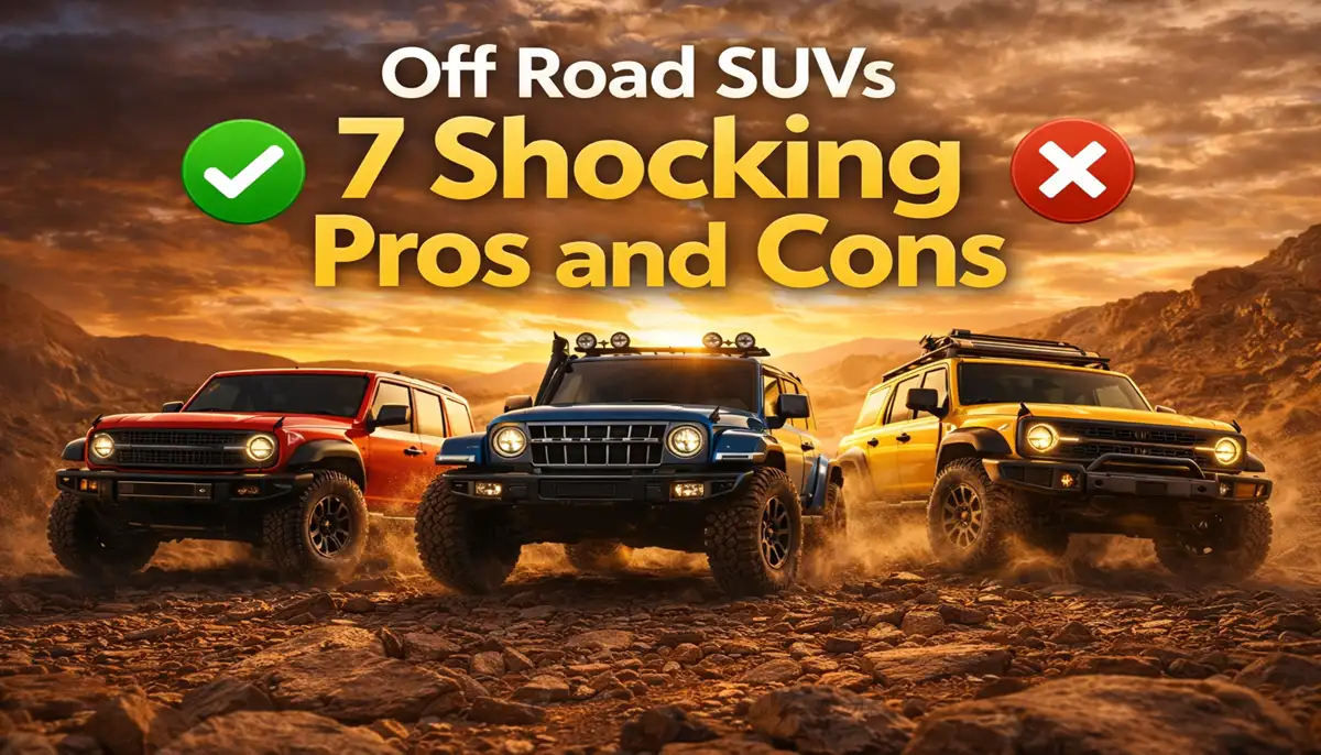 Off Road SUVs 7 Shocking Pros and Cons