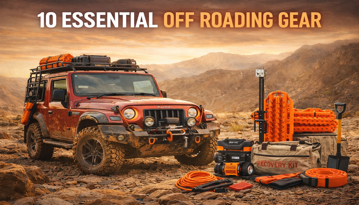 10 Essential Off Roading Gear Every Mahindra Thar Owner Must Have 3 10 Essential Off Roading Gear