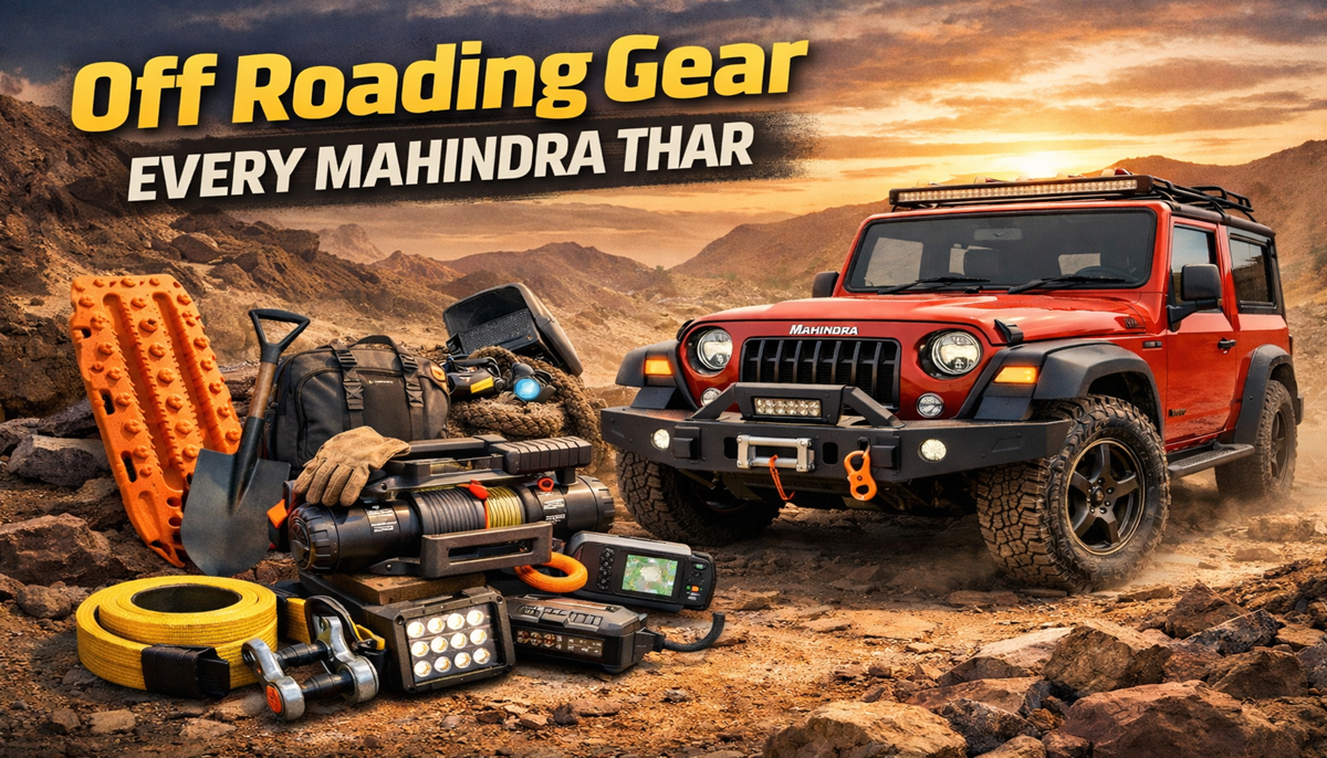 10 Essential Off Roading Gear Every Mahindra Thar Owner Must Have 2 Essential Off Roading Gear
