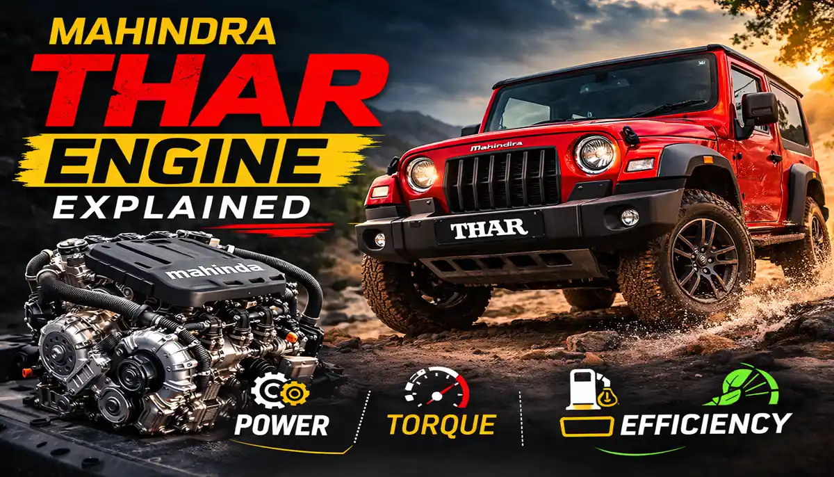 Mahindra Thar Engine Powerfully