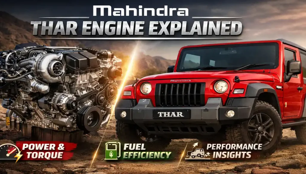Mahindra Thar Engine Powerfully Explained: 5 Key Facts You Must Know in 2026 4 Thar Engine