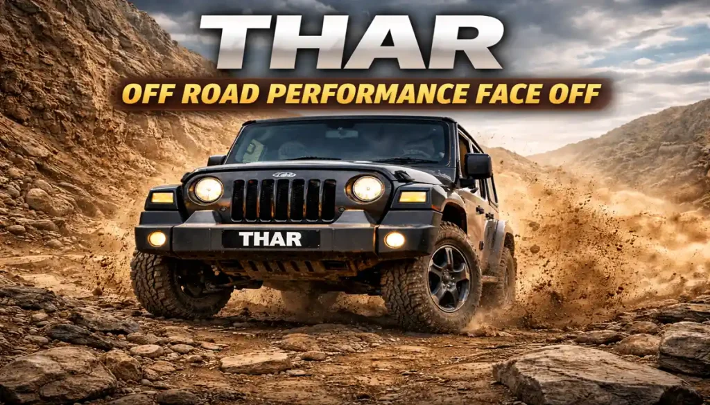 Thar Off Road Performance Face Off