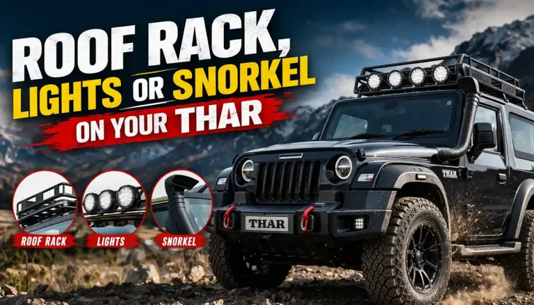 Roof Rack, Lights or Snorkel