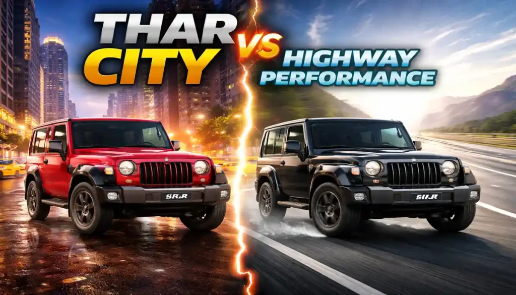 Thar City vs Highway Performance