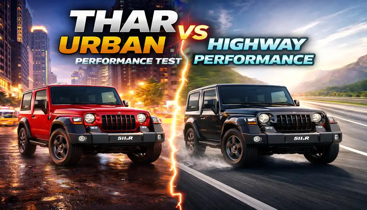 Thar urban vs highway performance test