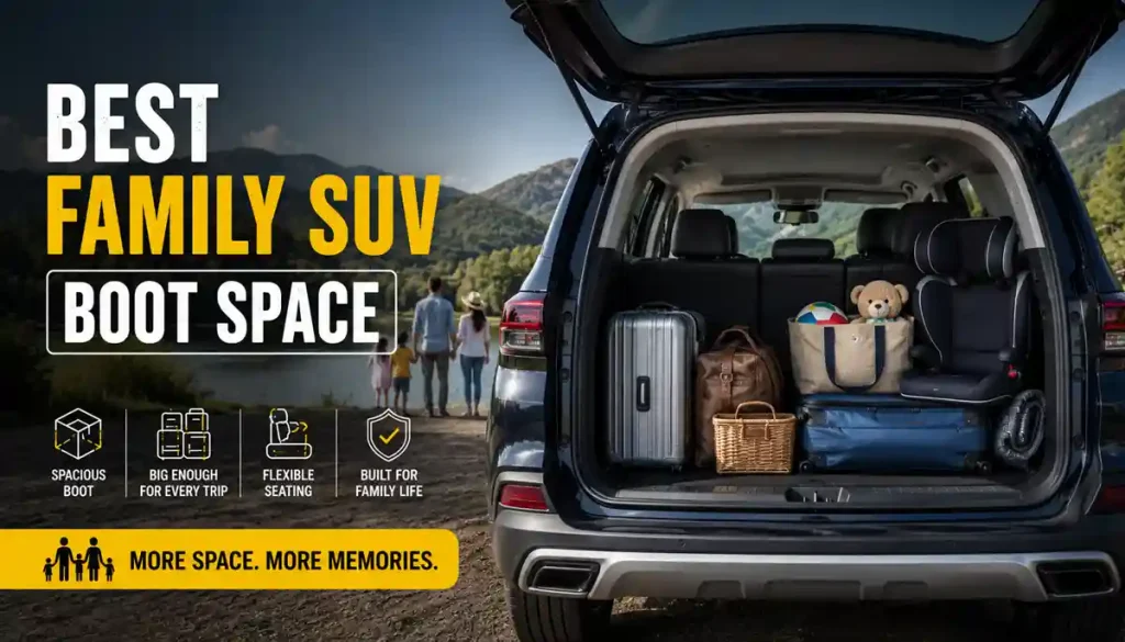 Thar Boot Space vs Family SUVs 28 Surprising Practicality Truth Fully Revealed 2026 3 Best Family SUV Boot Space