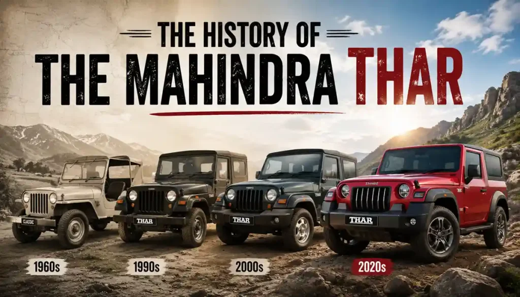 The History of the Mahindra Thar