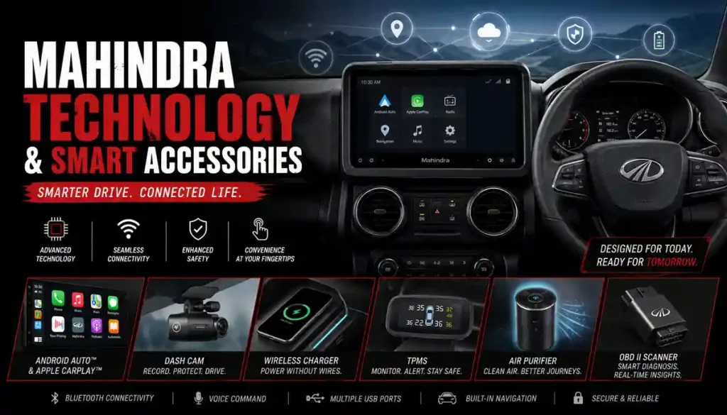 Mahindra Thar Genuine Accessories 2026: A Real Buyer's Guide 4 Mahindra Technology and Smart Accessories