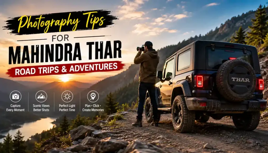 Photography Tips for Your Thar Adventures Capture Stunning Off Road Photos 5 Thar Photography Guide