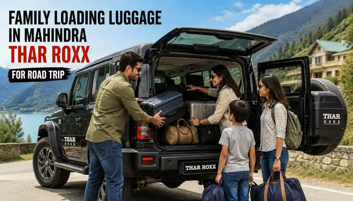 Can a Family of Five Travel Comfortably in a Thar? An Honest Review 6 Pros and cons of family travel in Mahindra Thar Roxx vs 3-door Thar
