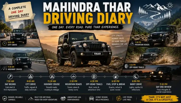 Mahindra Thar Driving Diary