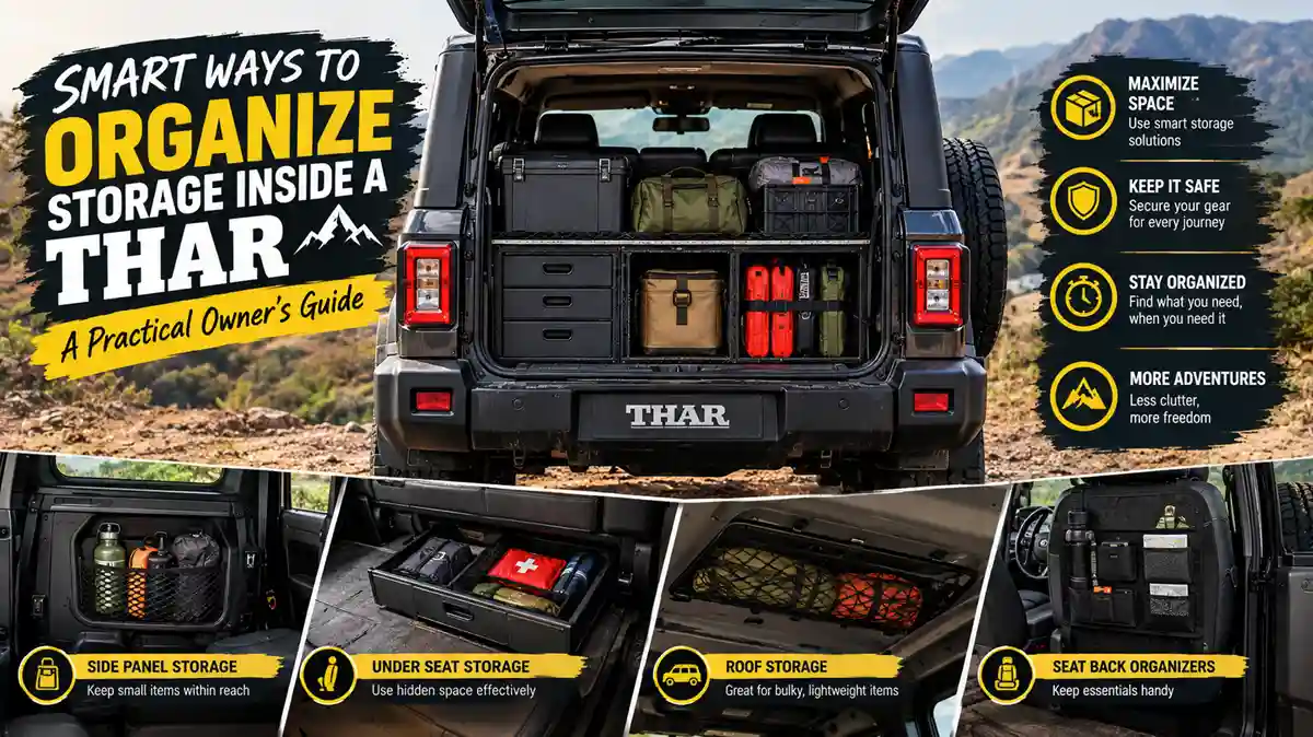 Smart Ways to Organize Storage Inside a Thar: A Practical Owner's Guide 1 Smart Ways to Organize Storage Inside a Thar A Practical Owner's Guide